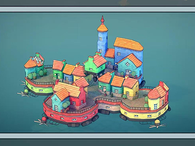 城镇叠叠乐townscaper 【模拟建造】