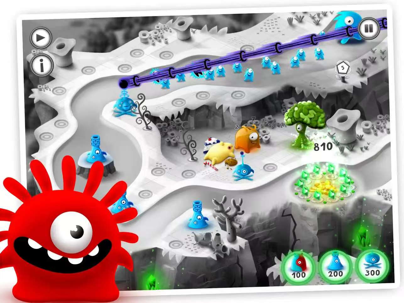 【英文版】果冻防御JellyDefense【策略塔防】