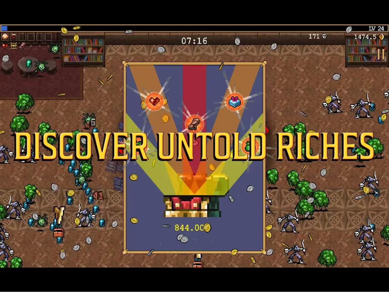 【DLC完整版】吸血鬼幸存者 vampire survivors【生存动作】