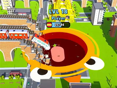 【免广告版】黑洞大作战Hole.io【休闲竞技】